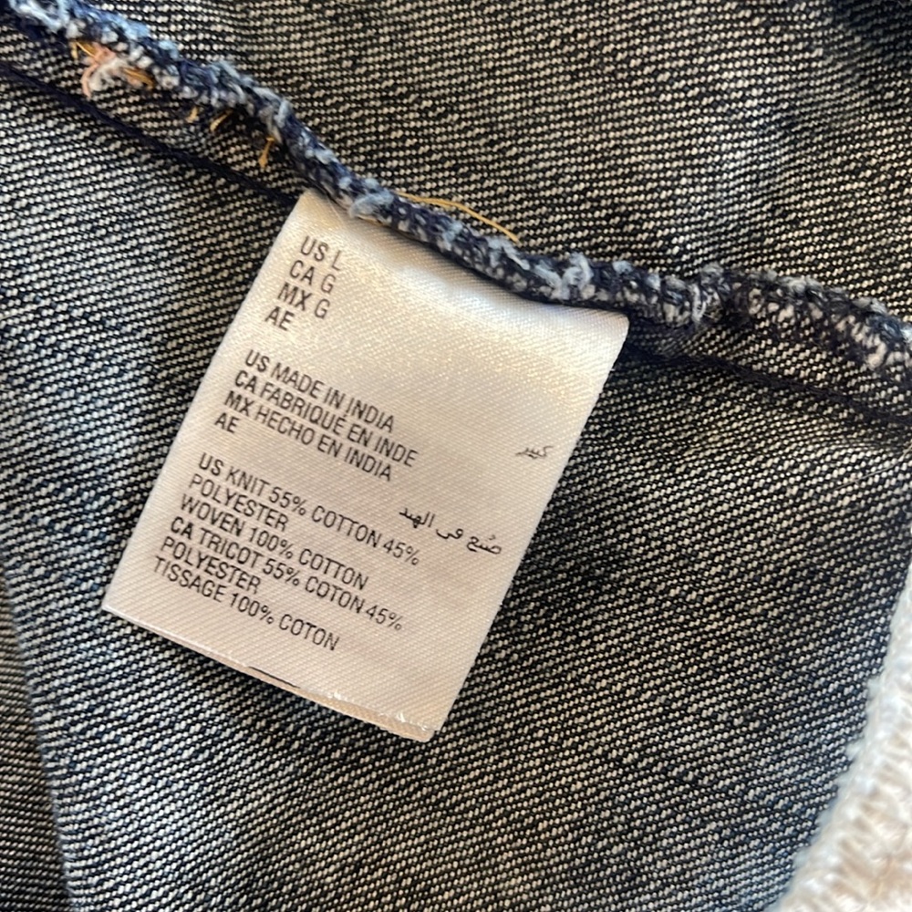 Men’s Sun Stone Jean & Knit Jacket - Tsunami Wash Size L - Picture 6 of 8